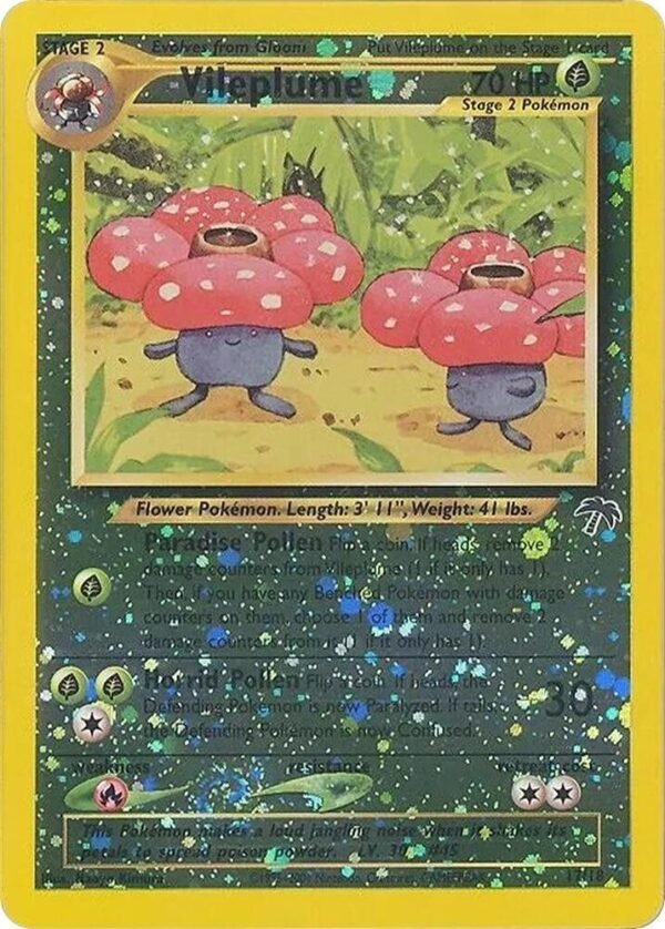 Vileplume 17/18 Reverse Holofoil Southern Islands Vileplume 17/18 Reverse Holofoil Southern Islands