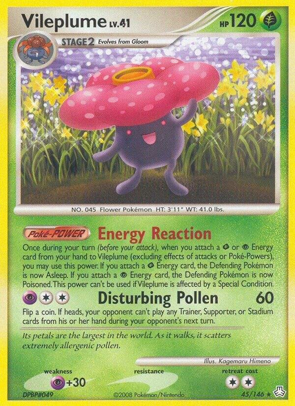 Vileplume 45/146 Normal Legends Awakened Vileplume 45/146 Normal Legends Awakened