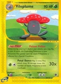 Vileplume (69) | 069/165 | Reverse Holofoil | Expedition