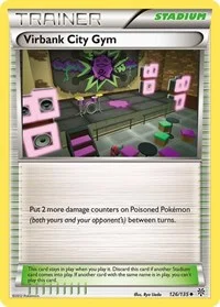 Virbank City Gym | 126/135 | Reverse Holofoil | Plasma Storm