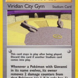 Viridian City Gym 123/132 1st Edition Gym Challenge Viridian City Gym 123/132 1st Edition Gym Challenge