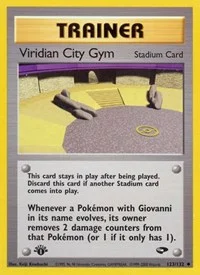 Viridian City Gym | 123/132 | Unlimited | Gym Challenge