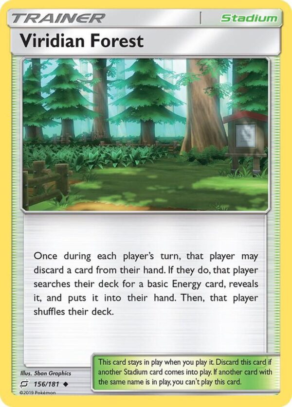 Viridian Forest 156/181 Normal SM – Team Up