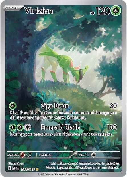 Virizion 095/086 Holofoil SV: White Flare