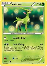 Virizion | 13/101 | Holofoil | Noble Victories