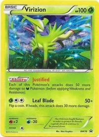 Virizion | BW70 | Holofoil | Black and White Promos