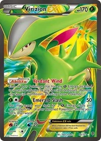 Virizion EX (Full Art) | 96/101 | Holofoil | Plasma Blast