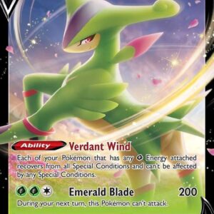 Virizion V SWSH295 Holofoil SWSH: Sword & Shield Promo Cards