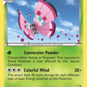 Vivillon (Meadow [Pink]) 17/146 Holofoil XY Base Set