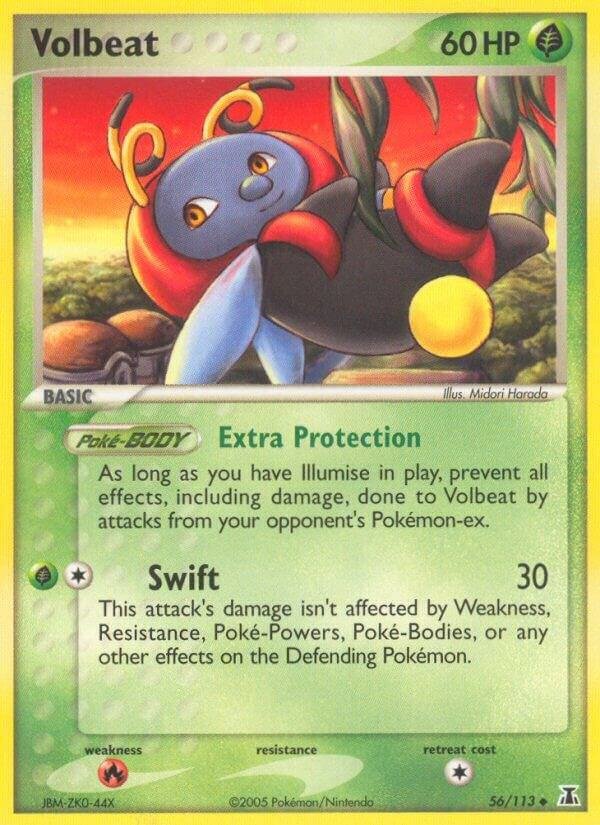 Volbeat 56/113 Reverse Holofoil Delta Species Volbeat 56/113 Reverse Holofoil Delta Species