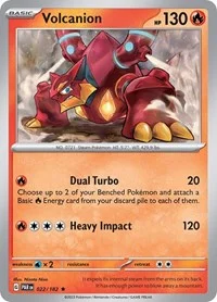 Volcanion | 022/182 | Reverse Holofoil | SV04: Paradox Rift