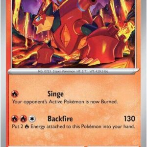 Volcanion 025/132 Reverse Holofoil ME01: Mega Evolution