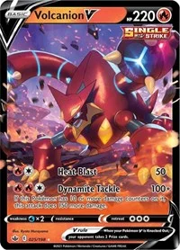 Volcanion V | 025/198 | Holofoil | SWSH06: Chilling Reign