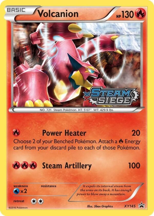 Volcanion (XY Steam Siege Prerelease) XY145 Holofoil XY Promos Volcanion (XY Steam Siege Prerelease) XY145 Holofoil XY Promos