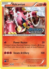 Volcanion (XY Steam Siege Prerelease) | XY145 | Holofoil | XY Promos