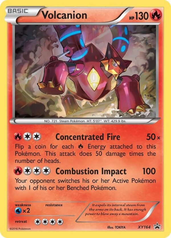 Volcanion XY164 Holofoil XY Promos
