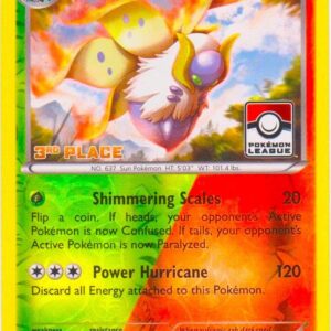 Volcarona 15/114 (Pokemon League) [3rd Place] 015/114 Reverse Holofoil League & Championship Cards