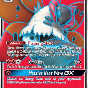 Volcarona GX (Full Art) 213/236 Holofoil SM – Cosmic Eclipse Volcarona GX (Full Art) 213/236 Holofoil SM – Cosmic Eclipse