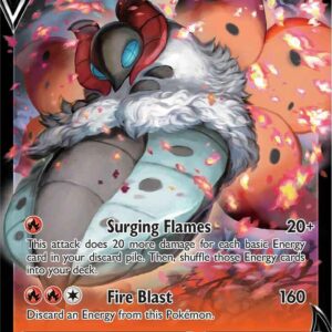 Volcarona V 021/203 Holofoil SWSH07: Evolving Skies