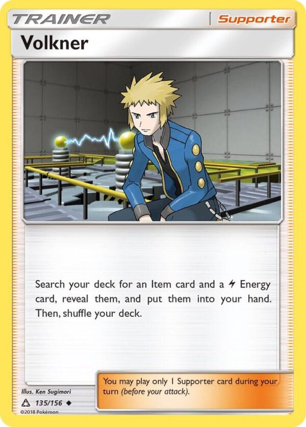 Volkner 135/156 Reverse Holofoil SM – Ultra Prism Volkner 135/156 Reverse Holofoil SM – Ultra Prism