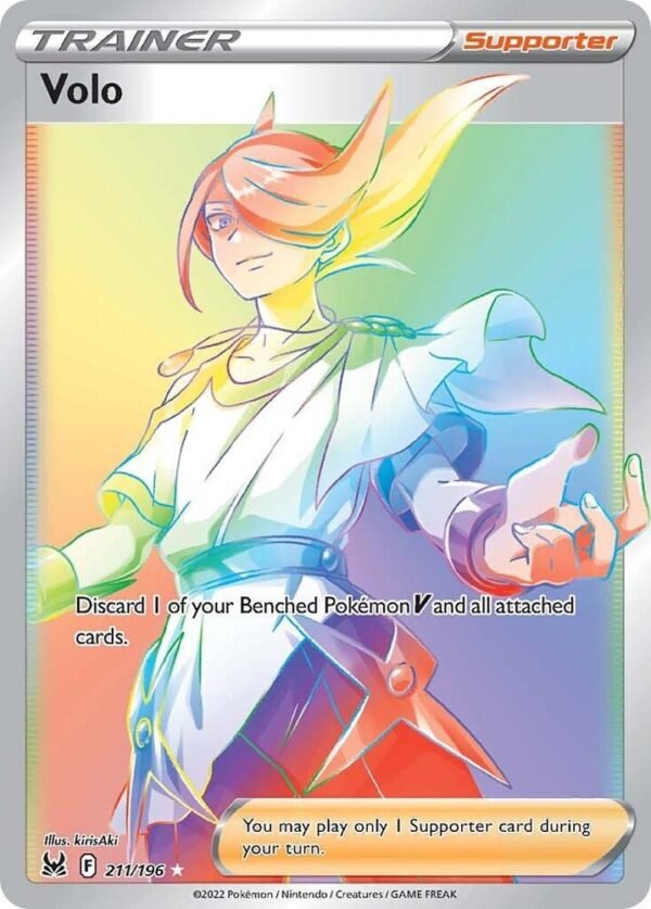 Volo (Secret) 211/196 Holofoil SWSH11: Lost Origin