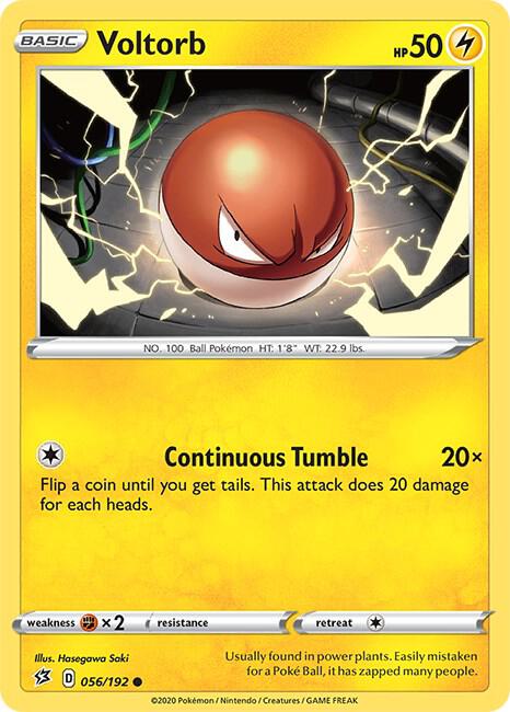 Voltorb 056/192 Normal SWSH02: Rebel Clash