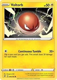 Voltorb | 056/192 | Normal | SWSH02: Rebel Clash