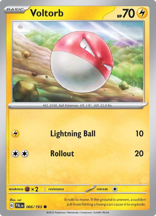 Voltorb 066/193 Normal SV02: Paldea Evolved
