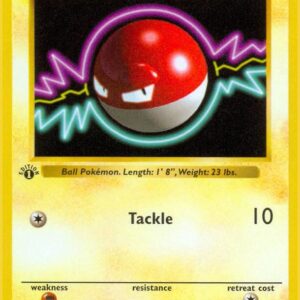 Voltorb 067/102 1st Edition Base Set (Shadowless) Voltorb 067/102 1st Edition Base Set (Shadowless)