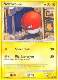 Voltorb | 117/132 | Reverse Holofoil | Secret Wonders