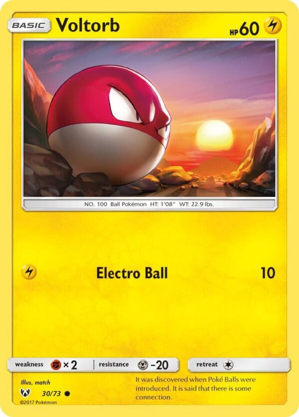 Voltorb 30/73 Normal Shining Legends