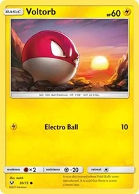 Voltorb | 30/73 | Reverse Holofoil | Shining Legends
