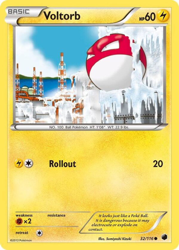 Voltorb 32/116 Normal Plasma Freeze