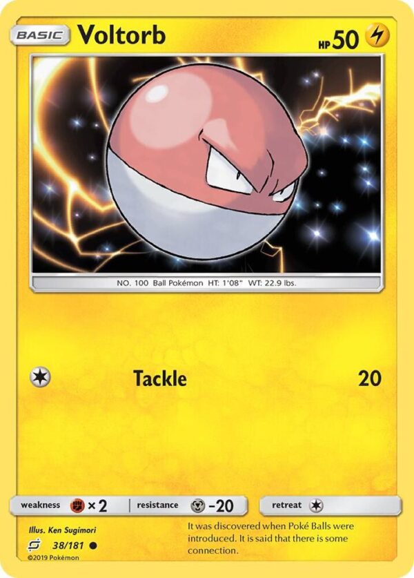 Voltorb 38/181 Normal SM – Team Up
