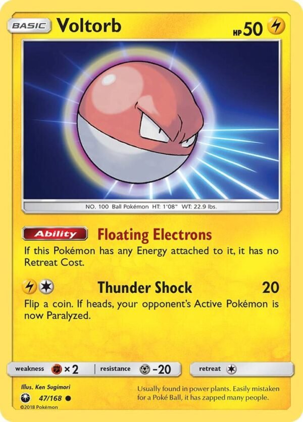 Voltorb 47/168 Normal SM – Celestial Storm Voltorb 47/168 Normal SM – Celestial Storm