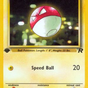 Voltorb 69/82 1st Edition Team Rocket