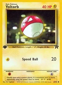 Voltorb | 69/82 | 1st Edition | Team Rocket
