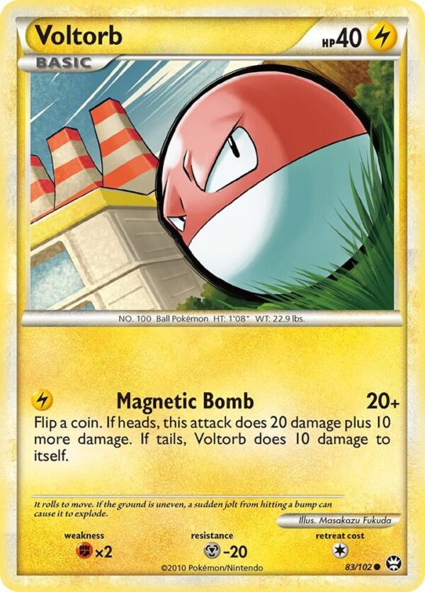 Voltorb 83/102 Normal Triumphant