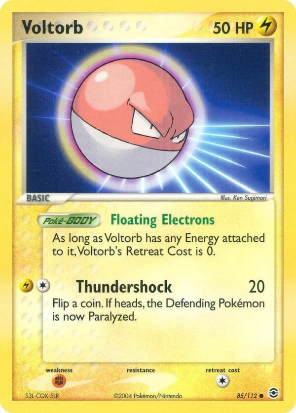 Voltorb 85/112 Normal FireRed & LeafGreen Voltorb 85/112 Normal FireRed & LeafGreen