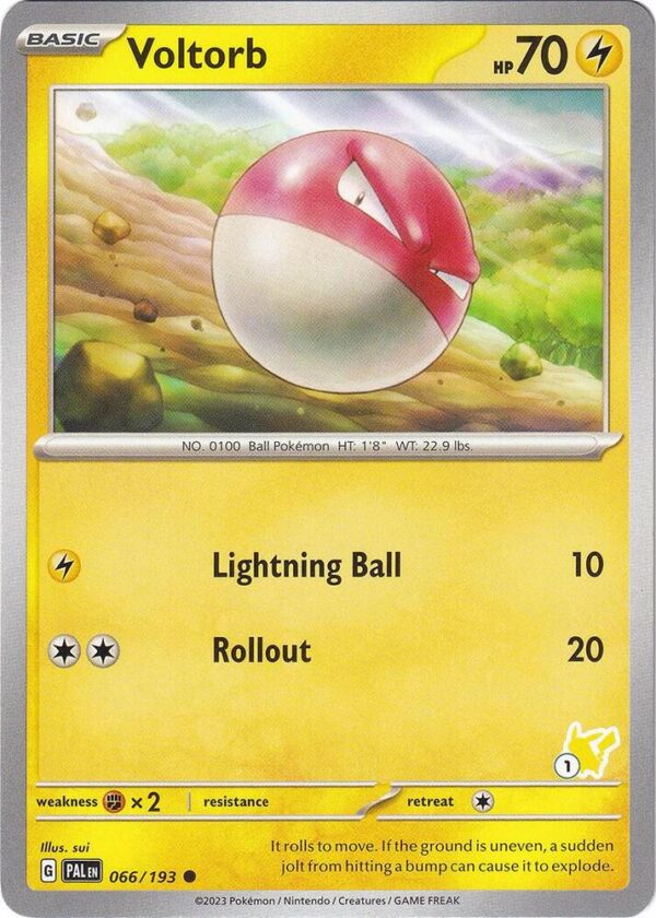Voltorb Pikachu 1 066/193 Normal Battle Academy 2024