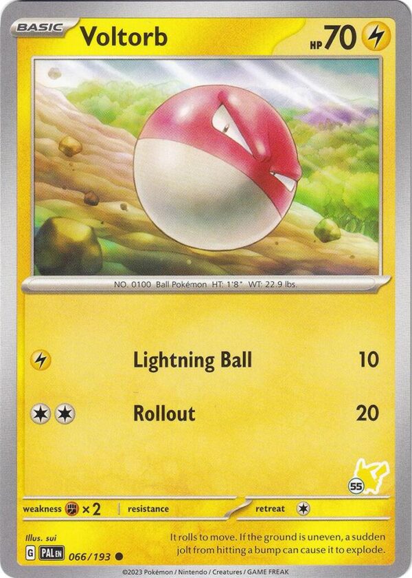 Voltorb Pikachu 55 066/193 Normal Battle Academy 2024