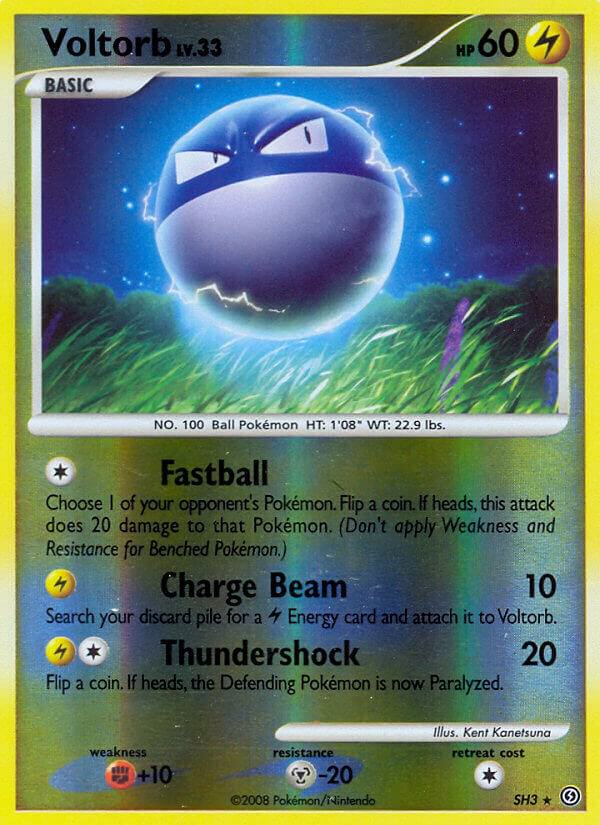 Voltorb (Shiny) SH3 Reverse Holofoil Stormfront