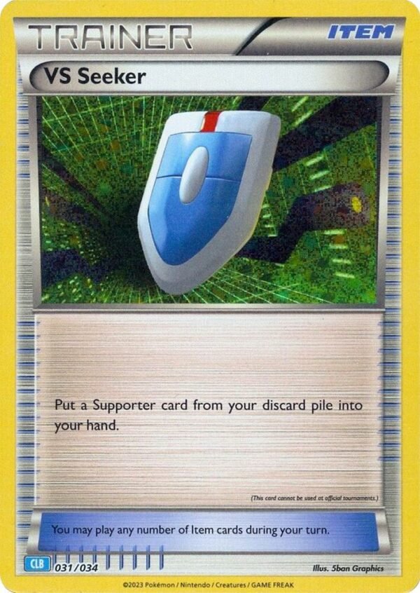 VS Seeker (CLB) 031/034 Holofoil Trading Card Game Classic