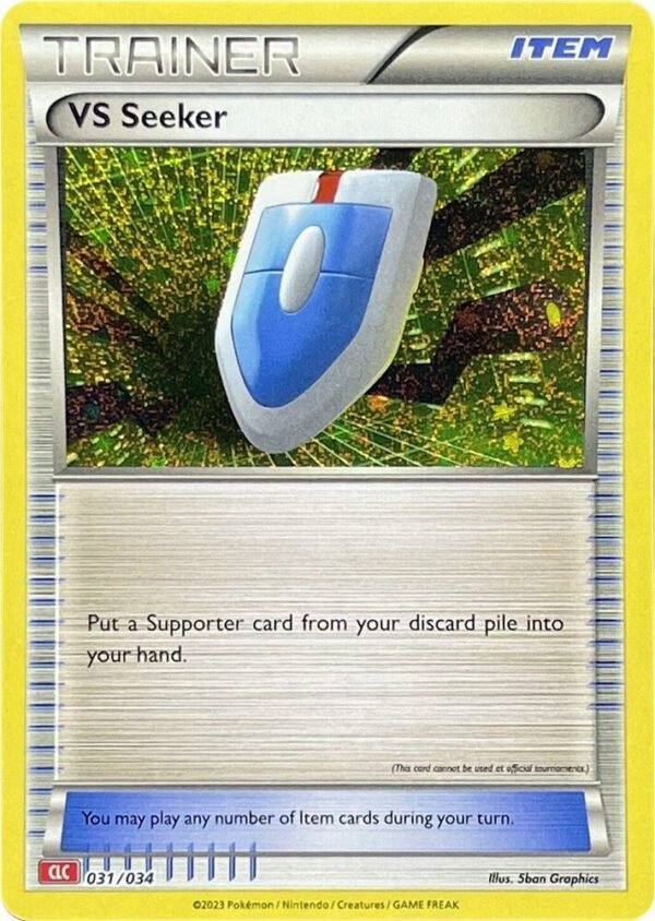 VS Seeker (CLC) 031/034 Normal Trading Card Game Classic