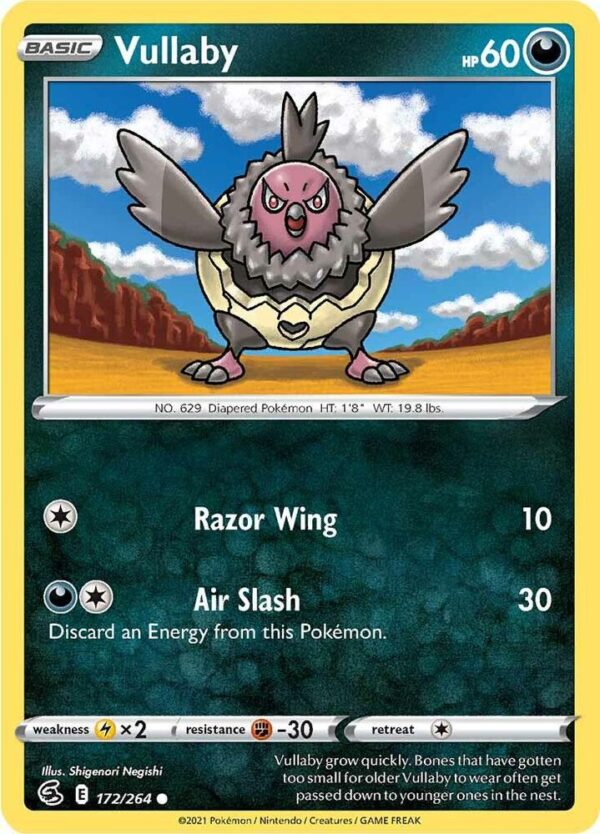 Vullaby 172/264 Normal SWSH08: Fusion Strike