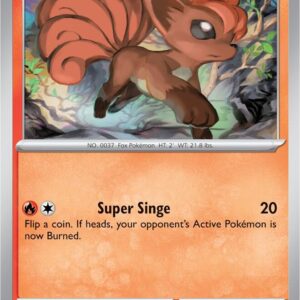 Vulpix 037/165 Normal SV: Scarlet & Violet 151