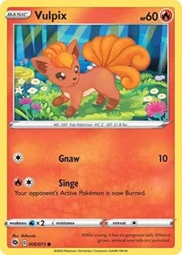 Vulpix | 06/73 | Reverse Holofoil | Champion's Path