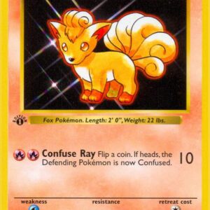 Vulpix 068/102 1st Edition Base Set (Shadowless)
