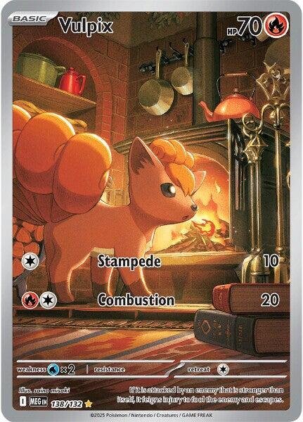 Vulpix 138/132 Holofoil ME01: Mega Evolution Vulpix 138/132 Holofoil ME01: Mega Evolution