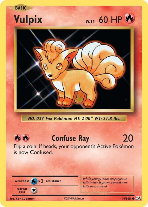 Vulpix 14/108 Normal XY – Evolutions